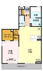 ゴールドパストラルⅤの物件間取画像